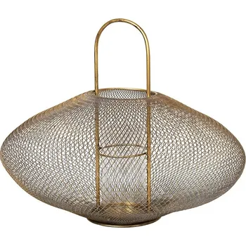 Svícen Lucerna Broste BODIS V.45cm zlatá