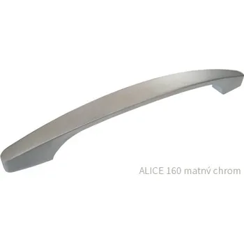 Nábytkové kování kovová úchytka ALICE 160 Varianta: ALICE 160 chrom matný