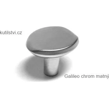 Nábytkové kování kovový knopek GALILEO Varianta: Galileo chrom matný