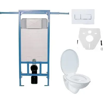 Klozet Závěsný wc komplet NIAGARA FIX PLUS pro bytové jádro