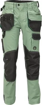 montérky Červa Dayboro kalhoty do pasu mechově zelené