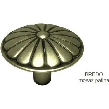kovový knopek BREDO 35 Varianta: BREDO mosaz patina