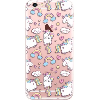 Pouzdro na mobilní telefon Odolné silikonové pouzdro iSaprio - Unicorn pattern 02 - iPhone 6 Plus/6S Plus