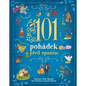 101 pohádek před spaním - Stefania Leonardi Hartley (2019, pevná bez přebalu lesklá)