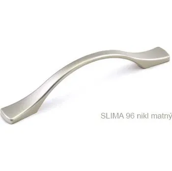 kovová úchytka SLIMA 96 Varianta: SLIMA 96 nikl matný