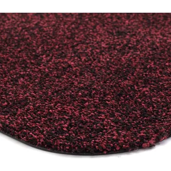 Rohožka Červená pratelná vstupní rohož FLOMA Majestic - délka 40 cm, šířka 60 cm, výška 0,6 cm
