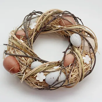 Věnec velikonoce proutí 34cm (AD6178-L)