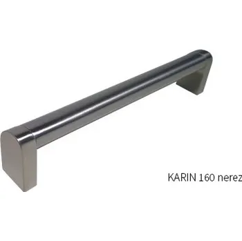 Nábytkové kování kovová nerezová úchytka KARIN 160,192,224,320,432,544 Varianta: KARIN 160 nerez