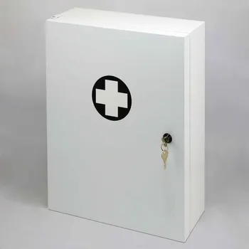 Lékárnička Kovová lékárnička s těsněním proti prachu, náplň AGRO