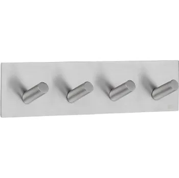 Držák na ručník SMEDBO BESLAGSBODEN B1096 design. čtyřháček samolepící-ušlechtilá ocel -délka 180 mm