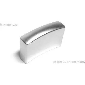 Nábytkové kování kovová úchytka EXPRES 32 Varianta: EXPRES 32 chrom matný