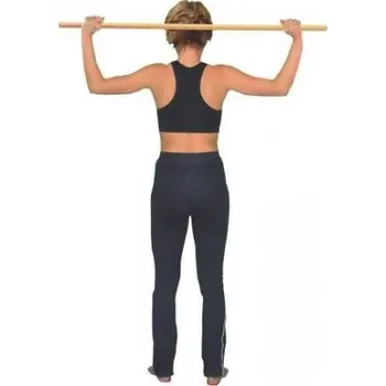 Audy Tyč na cvičení dřevěná Ostatní: přírodní, Typ: 0,8 m