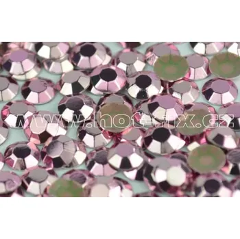 hot-fix kovové kameny OCTAGONY barva 26 růžová, velikost 2mm, balení 144, 720 nebo 1440ks barva: octagon barva 26 růžová, velikost: velikost 2mm, prodejní balení: balení 144ks /1grs