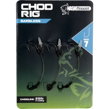 Nash návazec Chod Rig Barbless Velikost háčku: 7