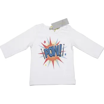 Chlapecké tričko Tricky Tracks bílé chlapecké tričko POW! Velikost: 74