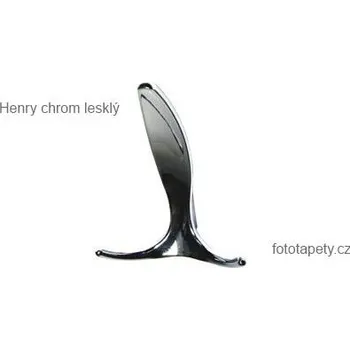 Věšák kovový věšák HENRY Varianta: věšák HENRY chrom lesklý