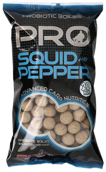 Boilies Starbaits Potápivé boilie Pro 14 mm/1 kg Squid/Pepper