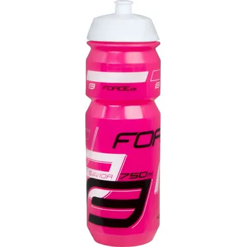 Láhev láhev FORCE SAVIOR 0,75 l, růžovo-bílo-černá
