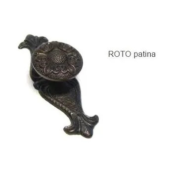 Dveřní kování kovový knopek ROTO Varianta: ROTO patina