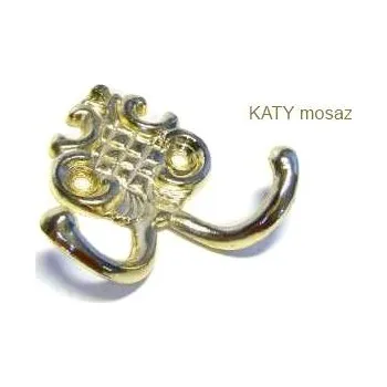 Věšák Rustikální věšák Katy Varianta: KATY mosaz