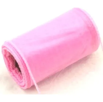 Stuha Organza stuha 10cm/9m - sv.růžová