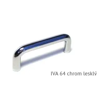 kovová úchytka IVA 64,96,128, 320, 388, doprodej Varianta: IVA 64 chrom lesklý