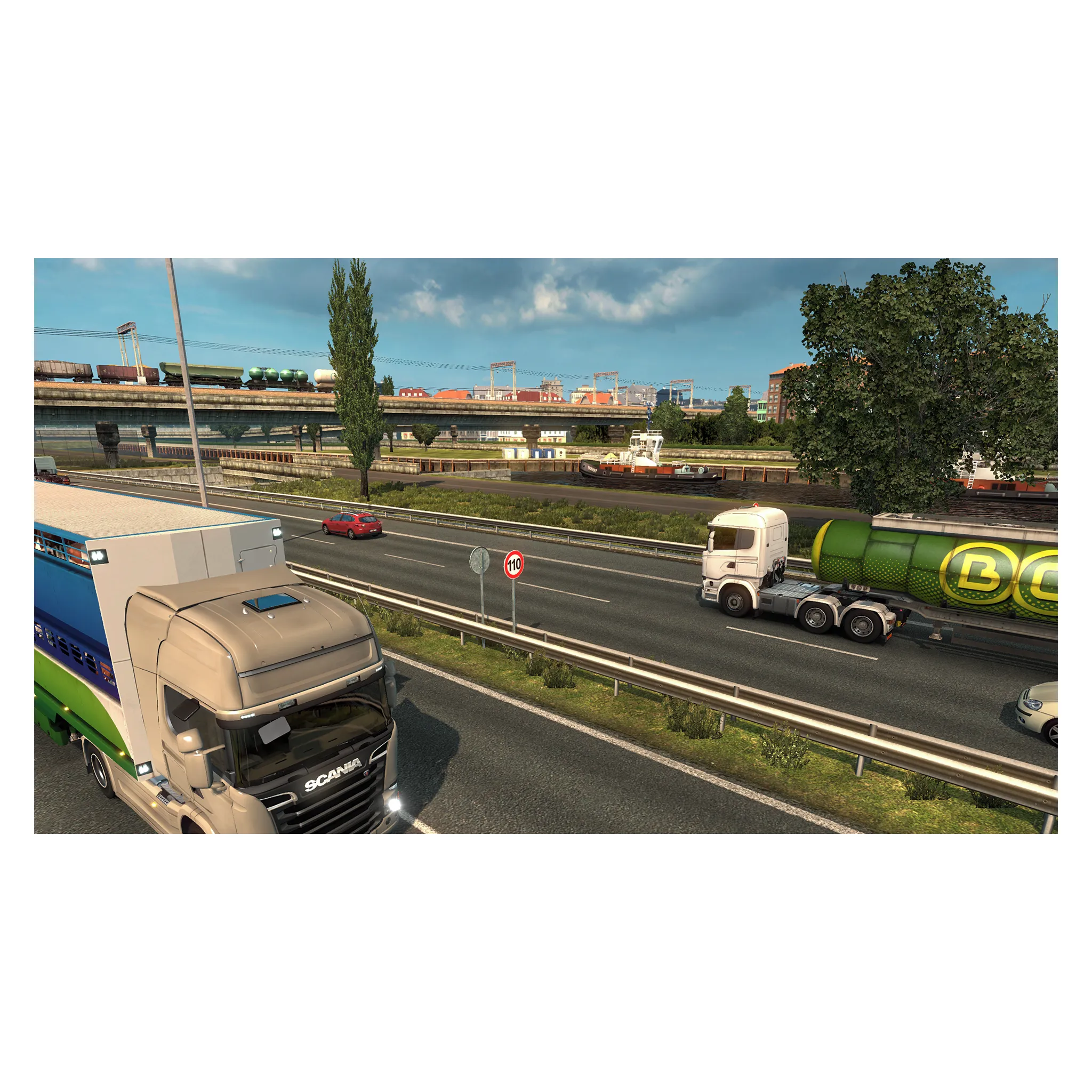 Fotografie 7 - Počítačová hra Euro Truck Simulator 2 PC Steam