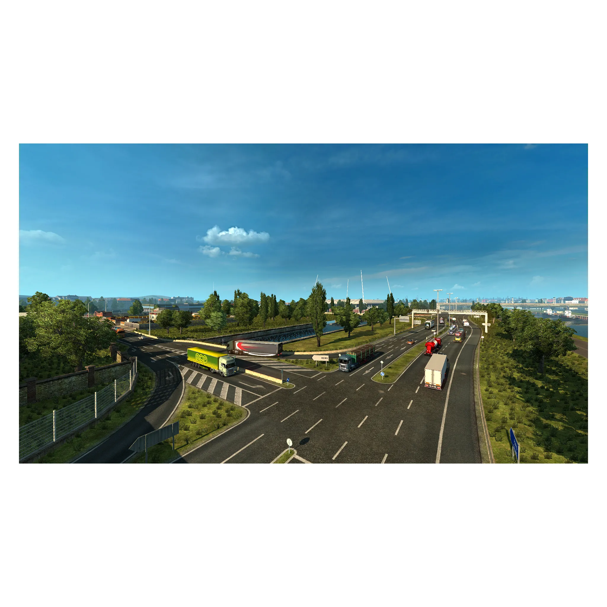 Fotografie 10 - Počítačová hra Euro Truck Simulator 2 PC Steam