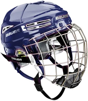 Hokejová helma Bauer RE-AKT 100 Combo Yth modrá