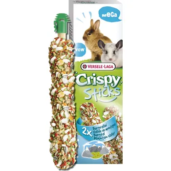 Krmivo pro hlodavce VL Crispy Sticks pro králíky/činčily Byliny 2x70g