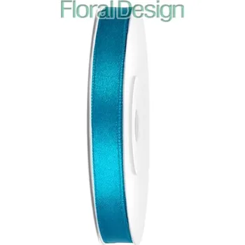 Stuha Stuha satén 6mm x 25m tyrkys