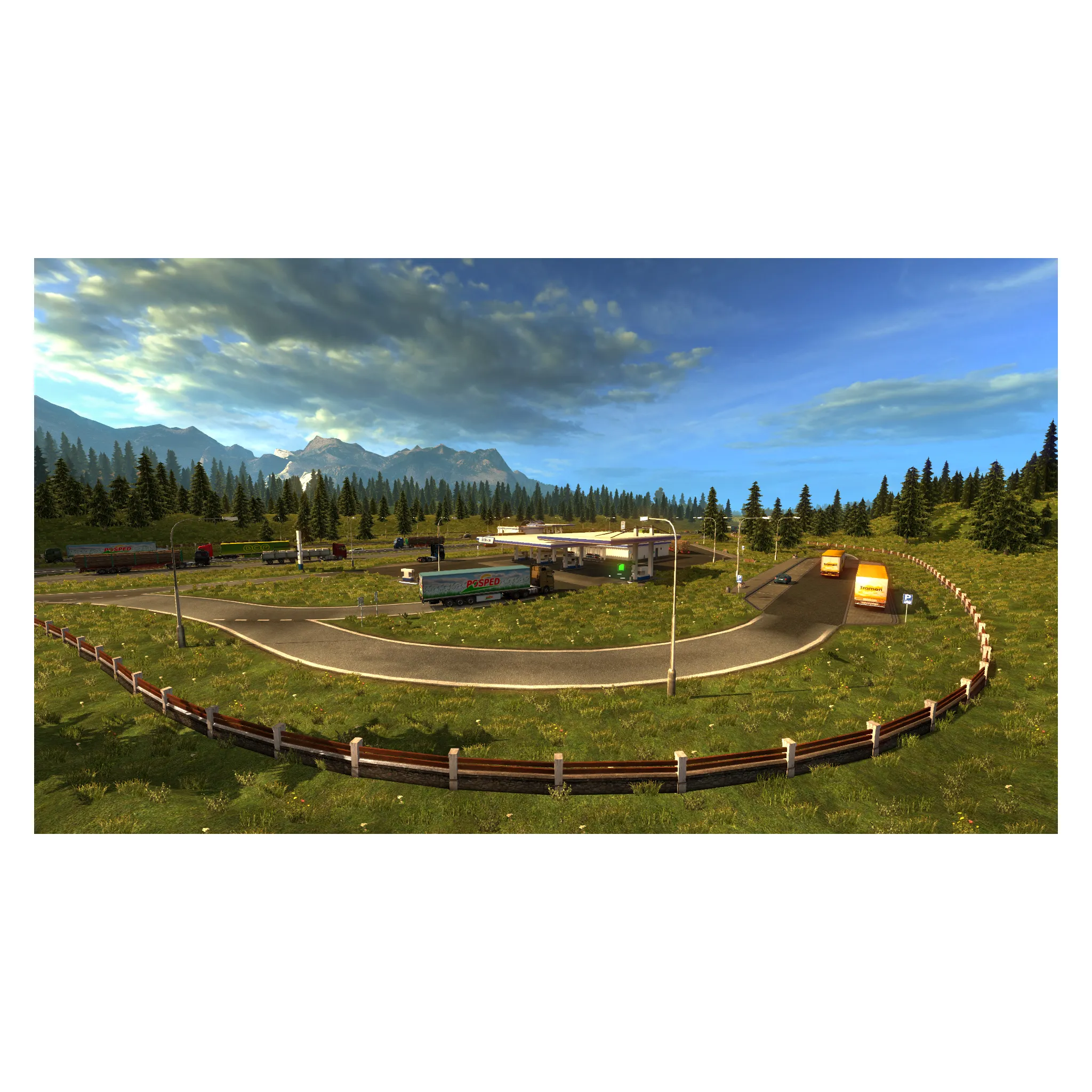 Fotografie 16 - Počítačová hra Euro Truck Simulator 2 PC Steam