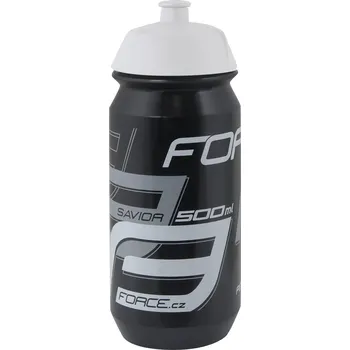 Láhev láhev FORCE SAVIOR 0,5 l, černo-šedo-bílá