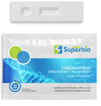 Superbio COVID-19 rychlotest komponenty