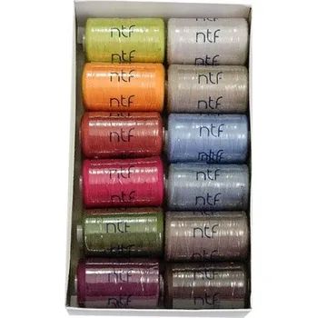 Polyesterová nit NTF 12x1000m mix IV