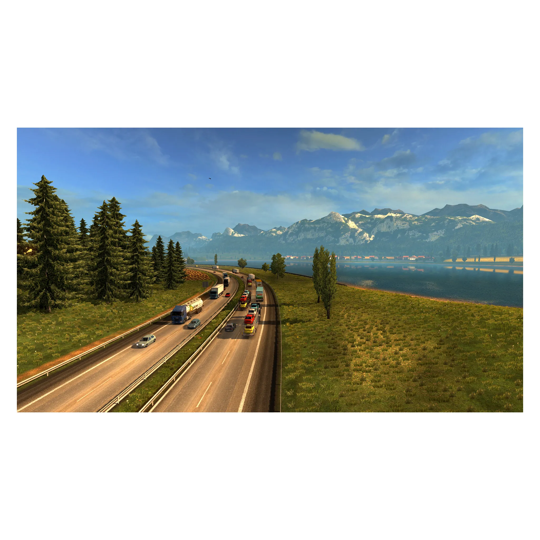 Fotografie 6 - Počítačová hra Euro Truck Simulator 2 PC Steam