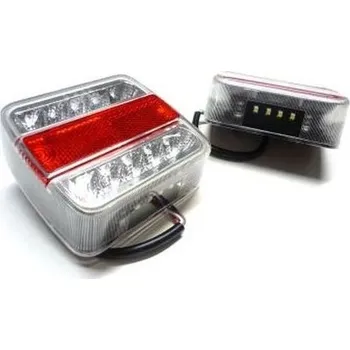 Tanatech Zadní svítilna LED 98x105mm 14LED EC