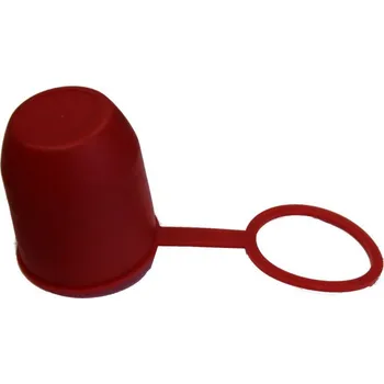 Tanatech Krytka koule červená s očkem