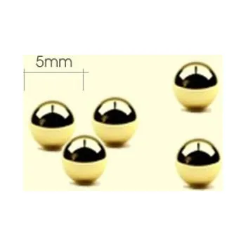 Svatební dekorace NeoCube Gold 5mm (5ks náhradních kuliček)