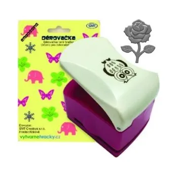 Děrovačka Děrovačka s embosing efektem - růže AKCE