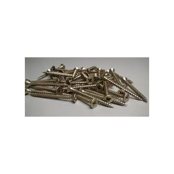 Spojovací materiál Vrut do dřeva s křížovou drážkou zapuštěný , Rozměr / balení : 4x50 (bal.500ks)