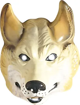 Karnevalová maska Widmann 5440P plastová maska vlka