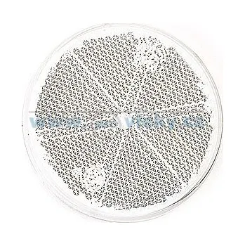 Samolepicí dekorace na vozidlo Kulatý samolepící reflektor bílý WAŚ 61mm reflektor