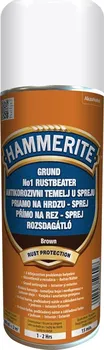 barva na kov Hammerite antikorozní sprej 400 ml hnědý 