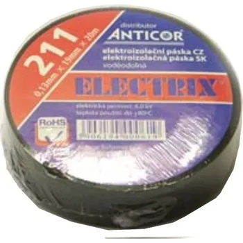 Tanatech Páska izolační PVC 19x20 černá