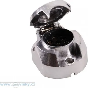 Tanatech Zásuvka 7 pól. kovová