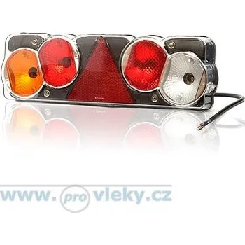 WAS Zadní skupinová svítilna W39ŻL pro návěsy levá