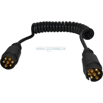 Tanatech Spirálový prodlužovací kabel 12V 2x 7-pól. vidlice