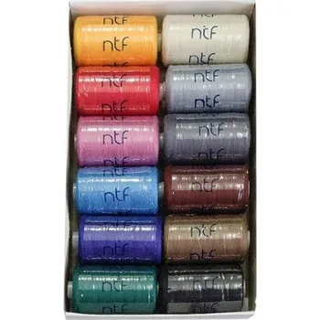 Polyesterová nit NTF 12x1000m mix VII