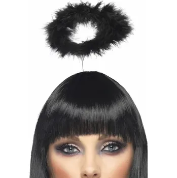 Karnevalový doplněk Smiffys Svatozář černá